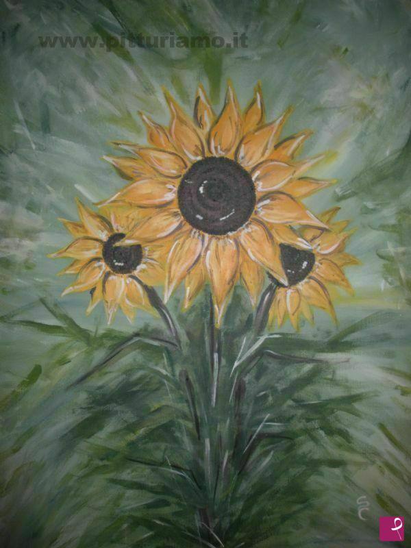 quadri in vendita online - I girasoli