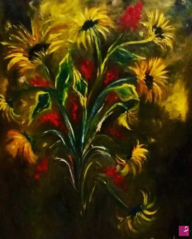 quadri in vendita online - I GIRASOLI