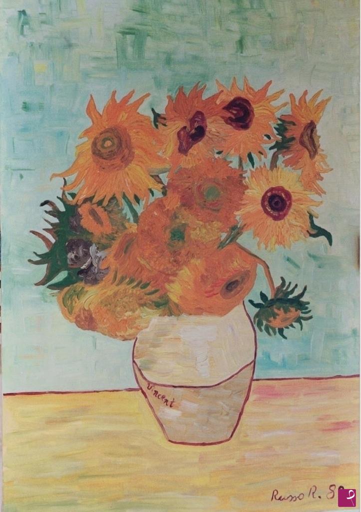 quadri in vendita online - I girasoli