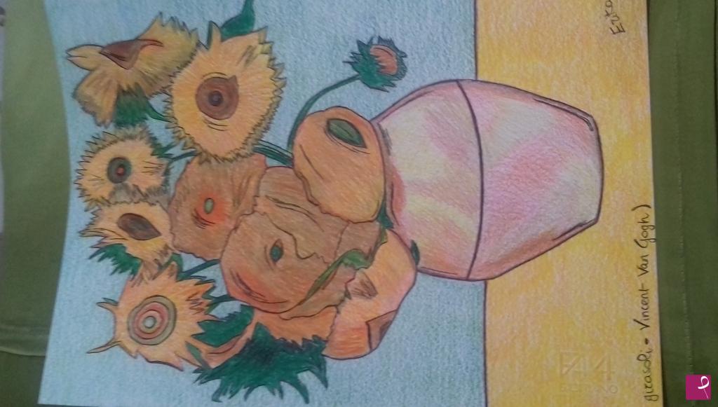 quadri in vendita online - I girasoli