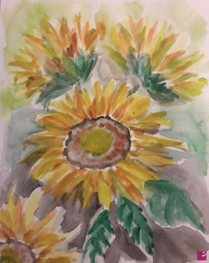 quadri in vendita online - I girasoli