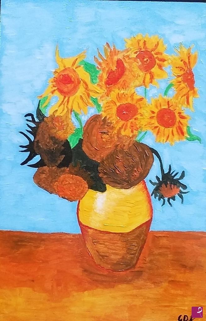 quadri in vendita online - I girasoli