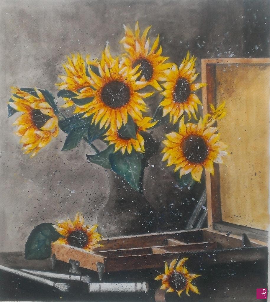 quadri in vendita online - I GIRASOLI