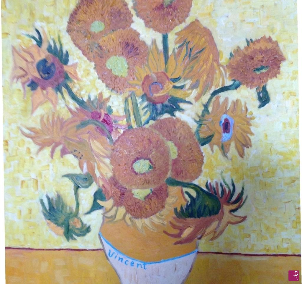 quadri in vendita online - i girasoli: omaggio a Van Gogh