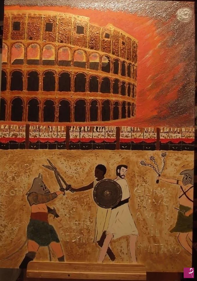 quadri in vendita online - i gladiatori