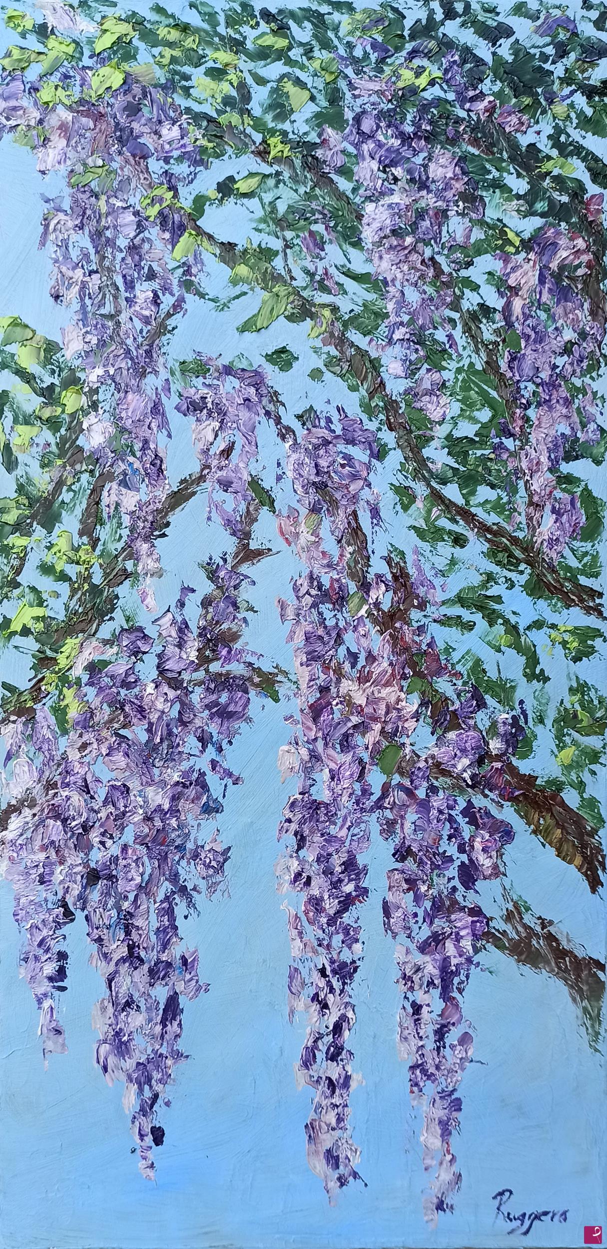 quadri in vendita online - I Glicini - Wisteria