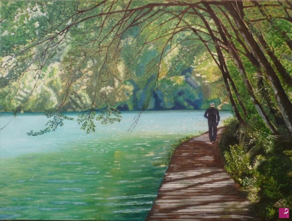 quadri in vendita online - I LAGHI DI PLITVICE