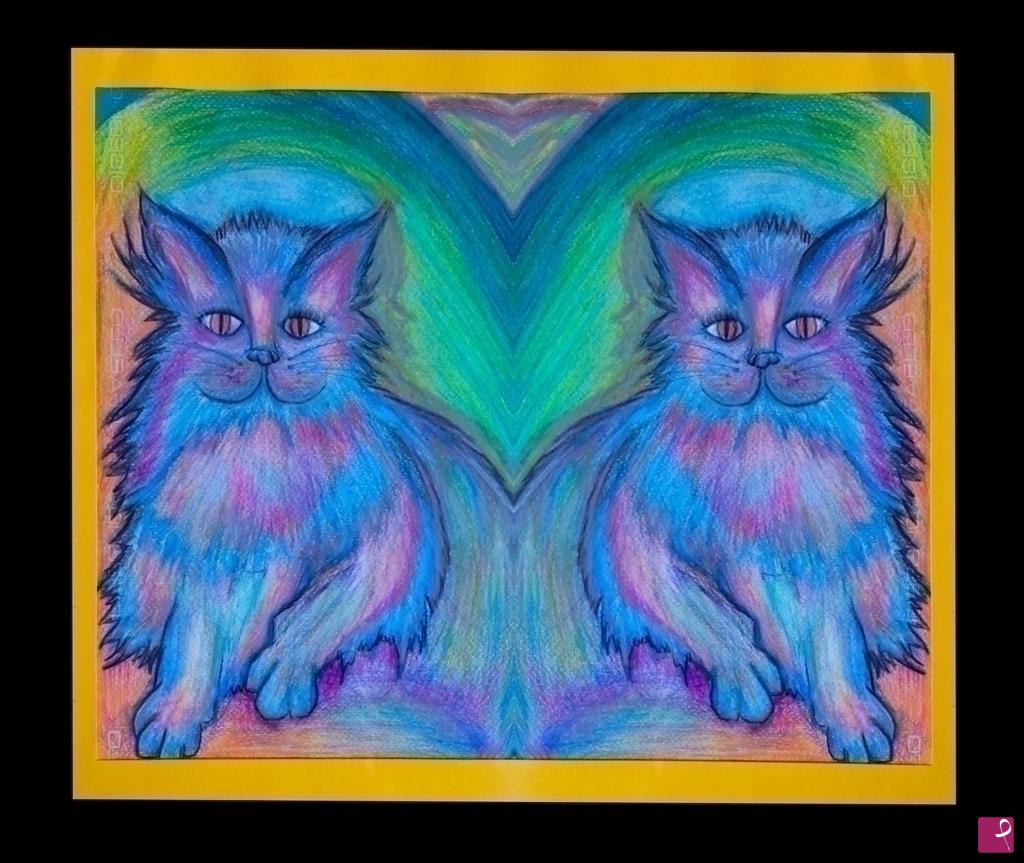 quadri in vendita online - I  LOVE  CATS