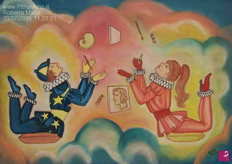 quadri in vendita online - I menestrelli dell'arte
