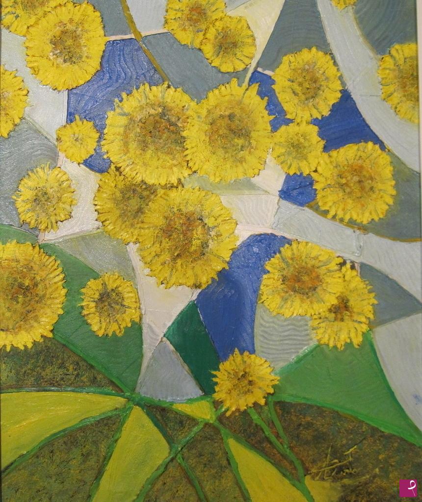 quadri in vendita online - i miei girasoli piu di 9 tipi in genetica ---------------IMPORTANTE LEGGERE NELLE CRITICHE 