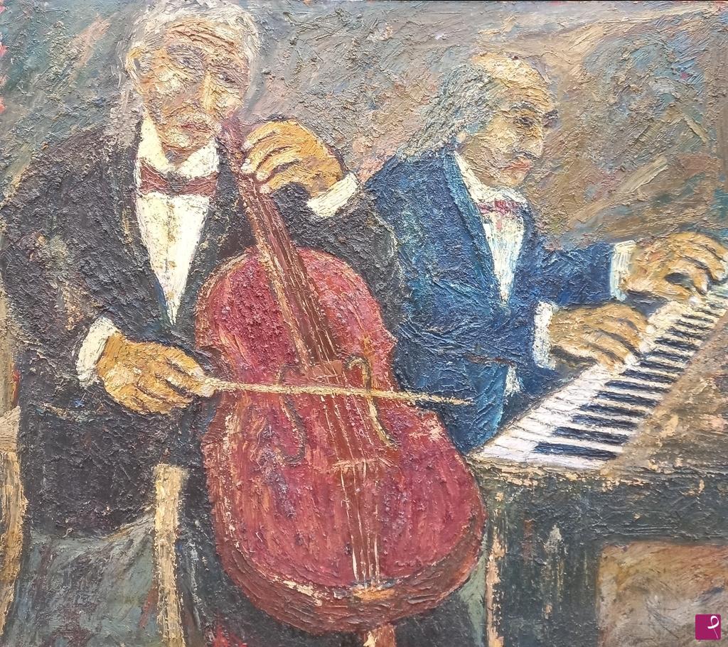 quadri in vendita online - I musicisti