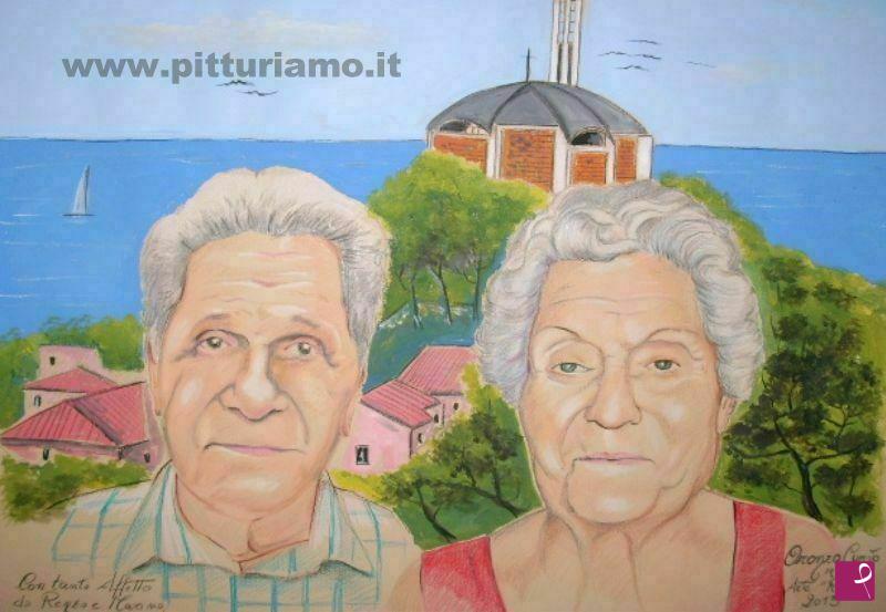 quadri in vendita online - I  Nonni