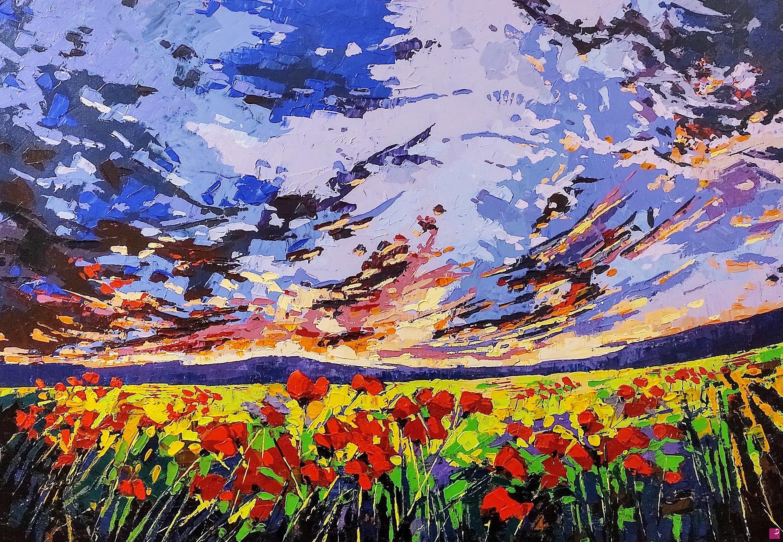 quadri in vendita online - I NOW WALK IN FLANDERS FIELDS - ORA CAMMINO NEI CAMPI DELLE FIANDRE