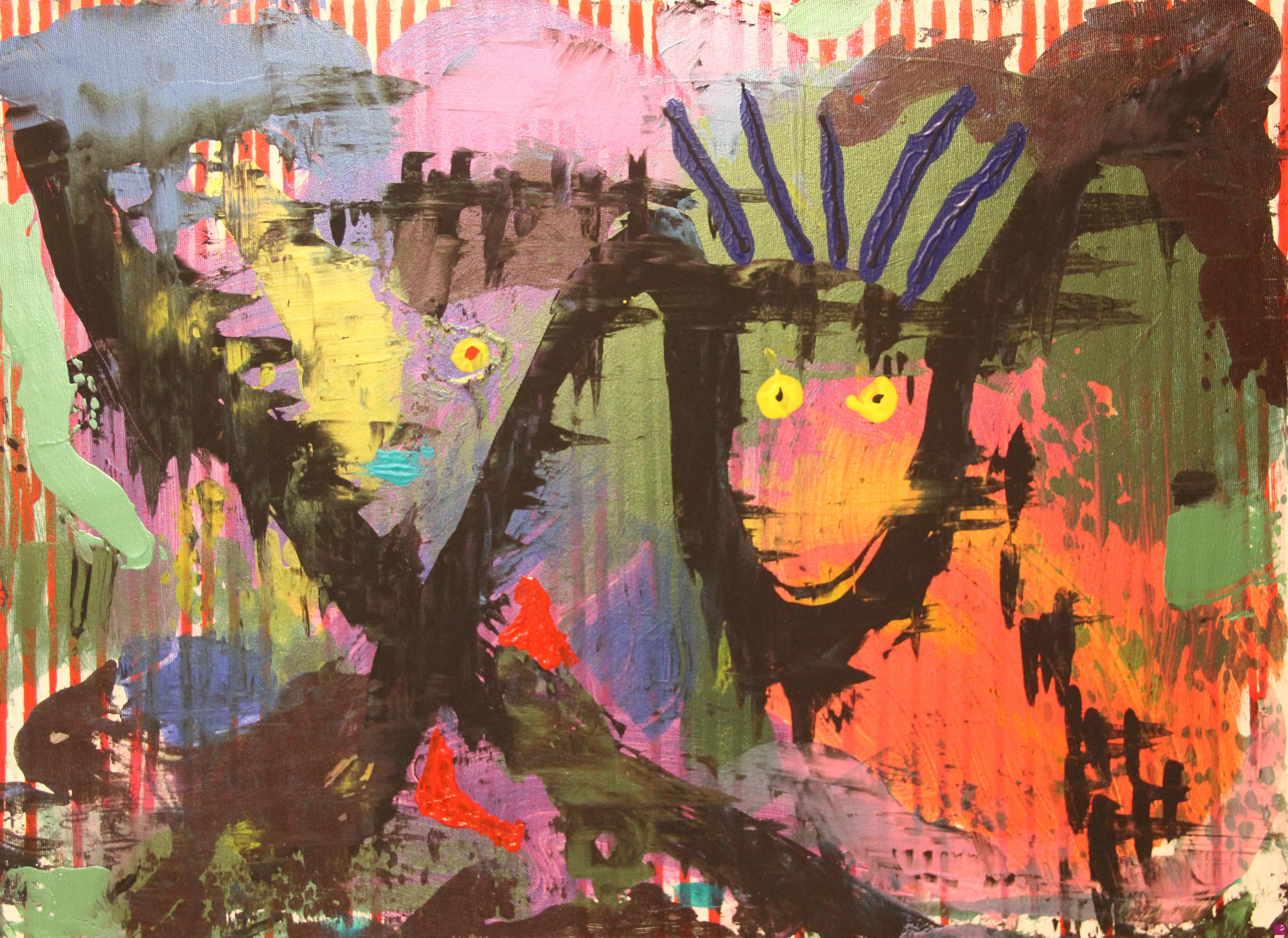 quadri in vendita online - I see you _ The monsters inside of my head