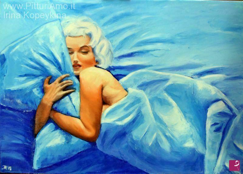quadri in vendita online - I sogni di Marilyn