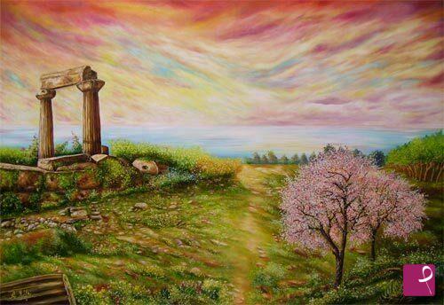 quadri in vendita online - I templi di Agrigento