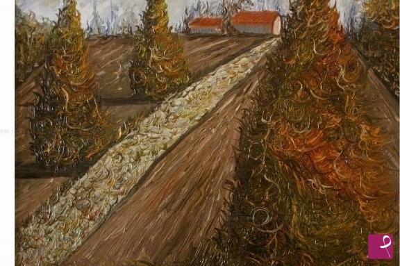 quadri in vendita online - I tre alberi .....a settembre