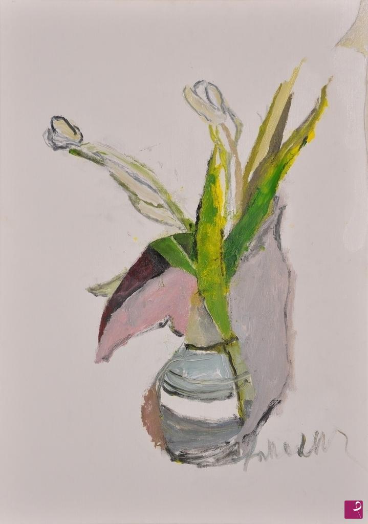 quadri in vendita online -  I tulipani bianchi  / The tulips whites
