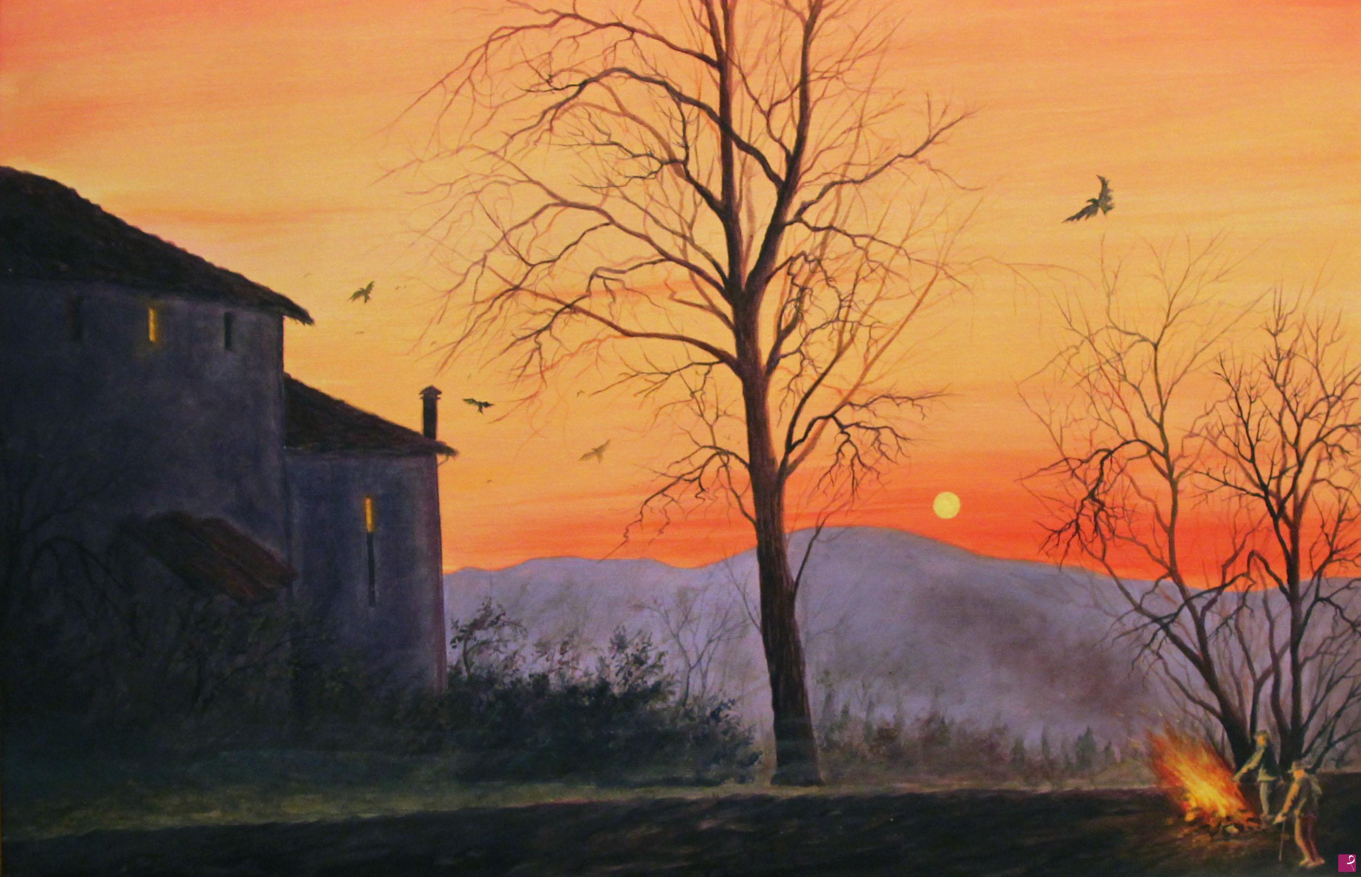 quadri in vendita online - I work in the countryside