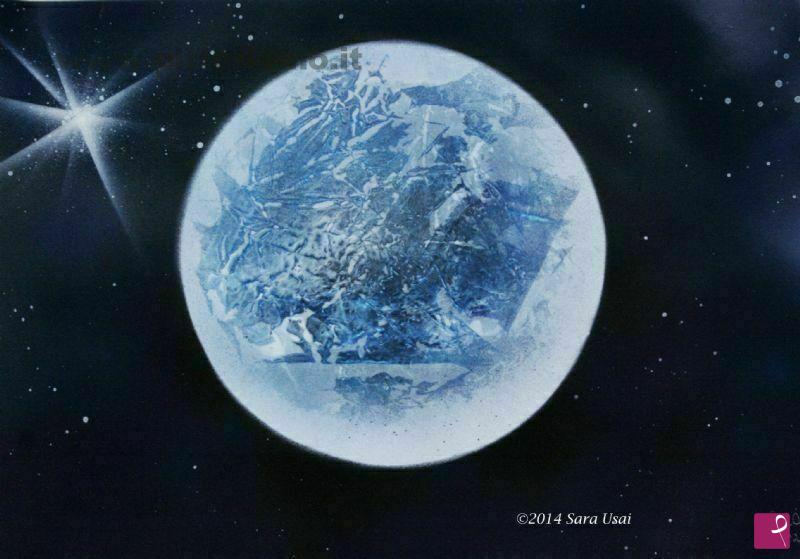 quadri in vendita online - Ice Moon