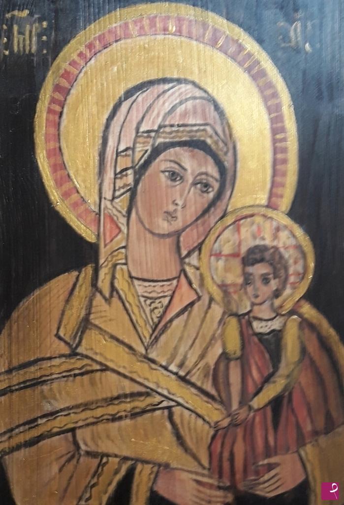 quadri in vendita online - Icona. Madonna con bambino 