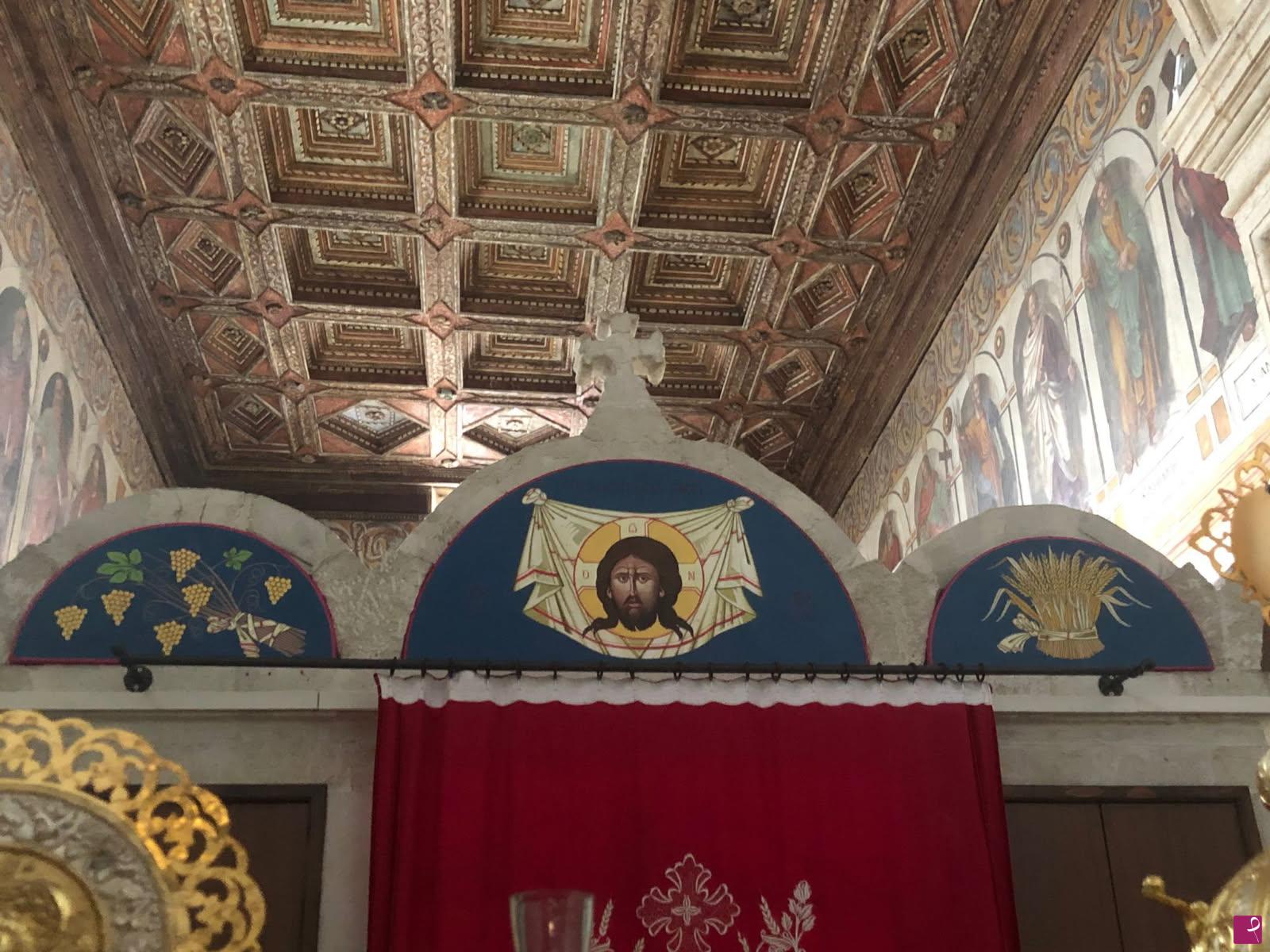 quadri in vendita online - ICONA (MANDILION) ICONOSTASI DELLA CHIESA S.S. SALVATORE COSENZA.