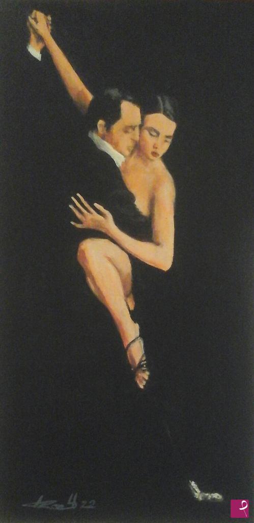 quadri in vendita online - Iconico del tango