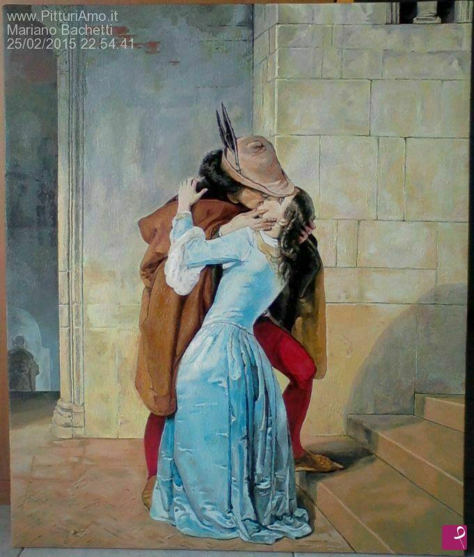 quadri in vendita online - Il Bacio - ( Fase Realizzazione 34 )