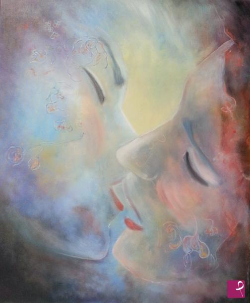 quadri in vendita online - Il bacio