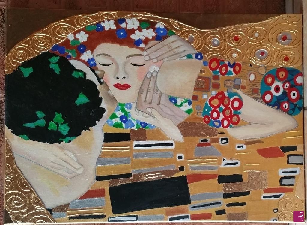 quadri in vendita online - Il bacio