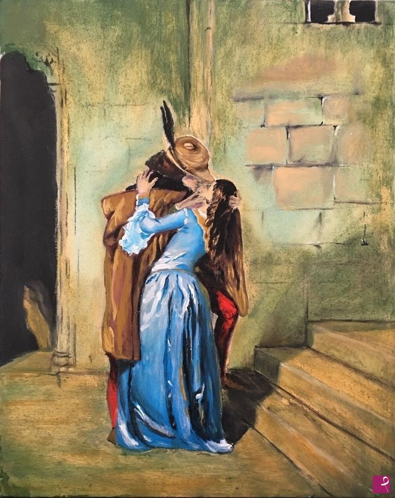 quadri in vendita online - Il bacio