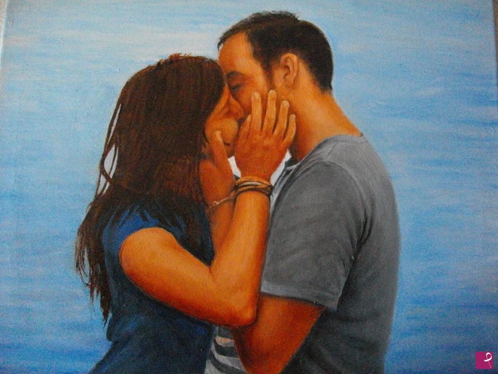 quadri in vendita online - IL BACIO