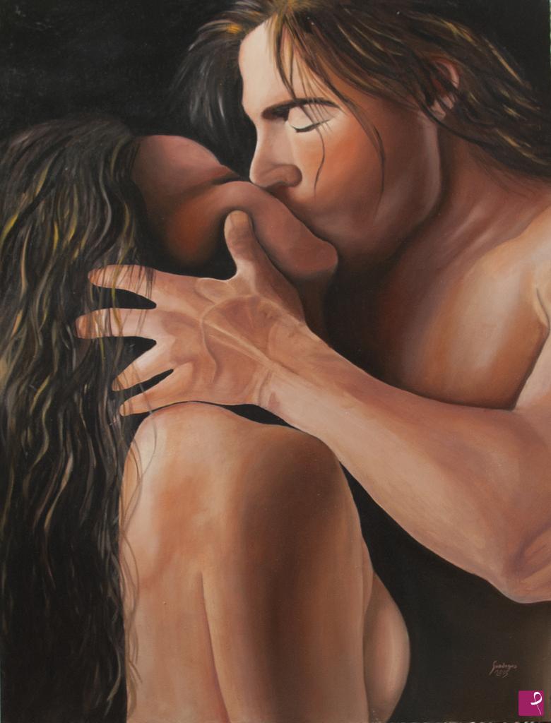 quadri in vendita online - IL BACIO