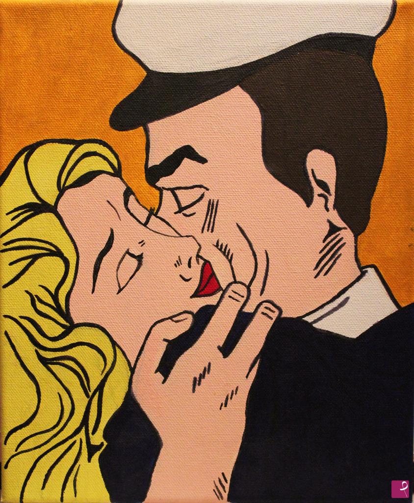 quadri in vendita online - IL BACIO