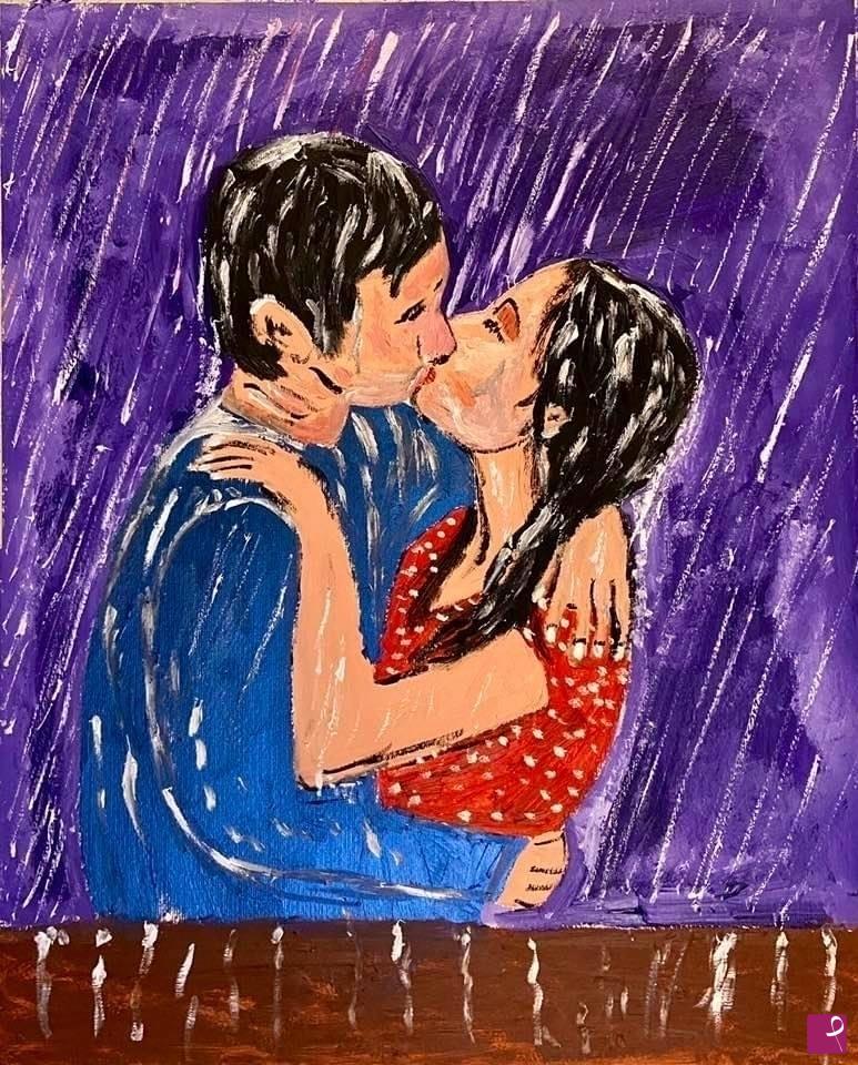 quadri in vendita online - Il bacio