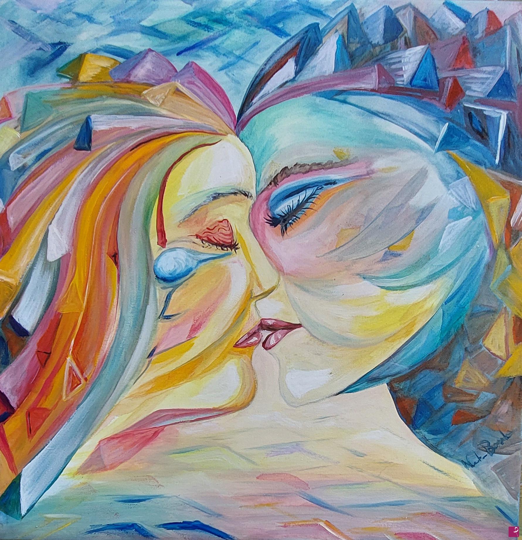 quadri in vendita online - Il bacio