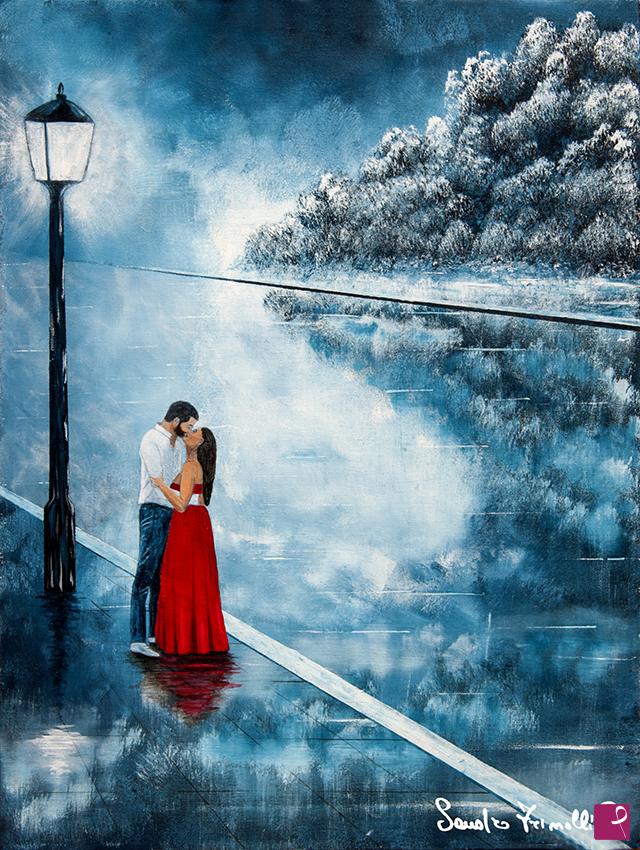 quadri in vendita online - Il bacio