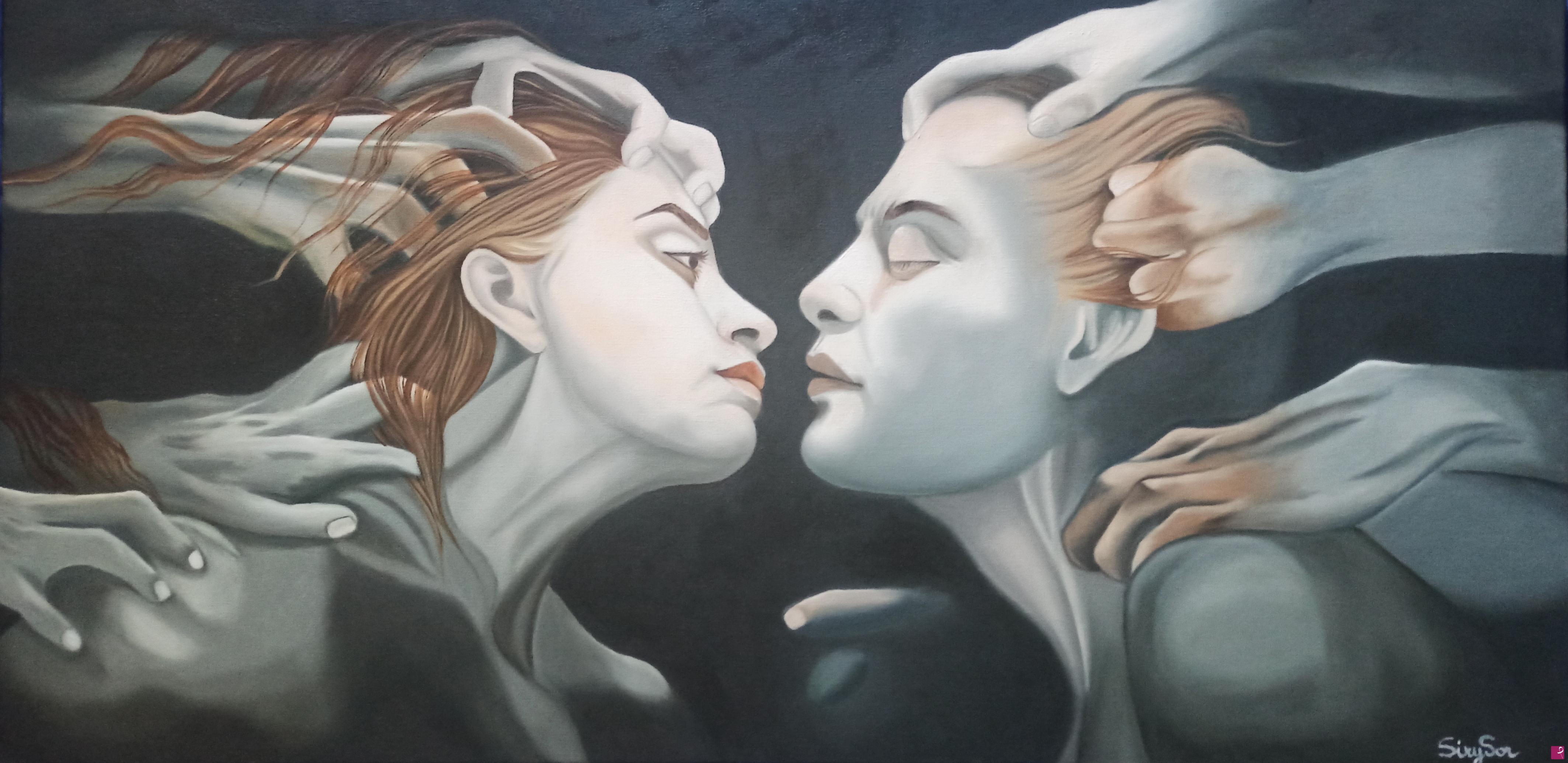 quadri in vendita online - Il bacio