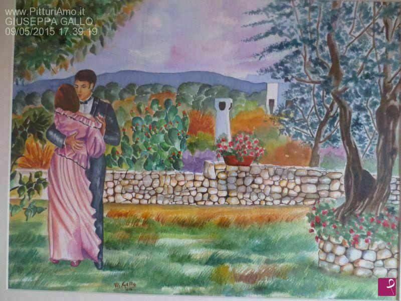 quadri in vendita online - Il bacio