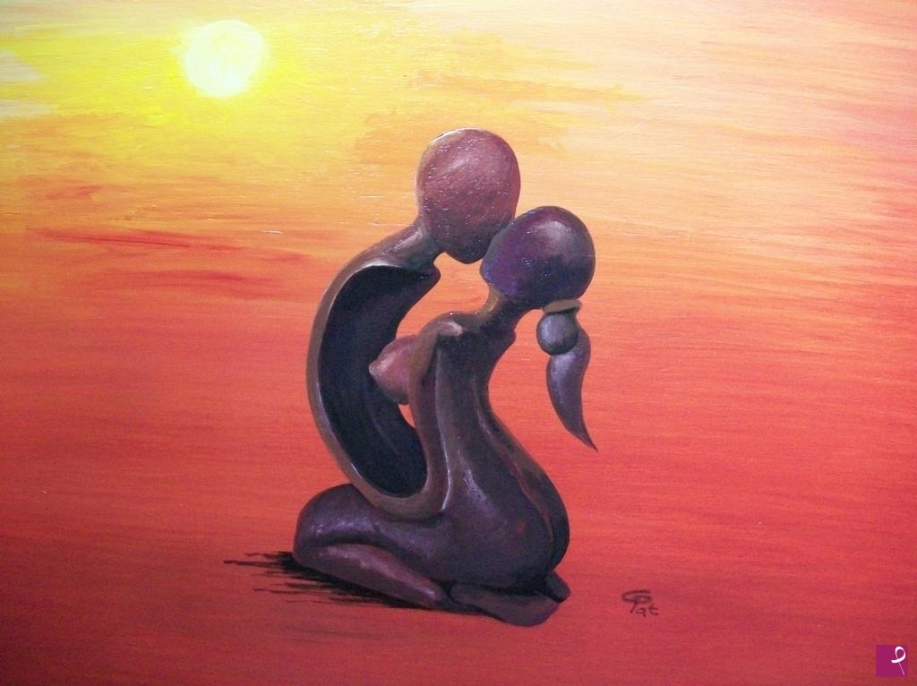 quadri in vendita online - Il bacio
