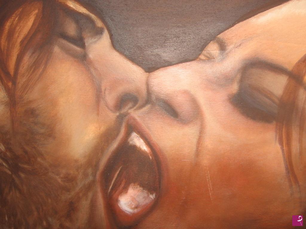 quadri in vendita online - il bacio
