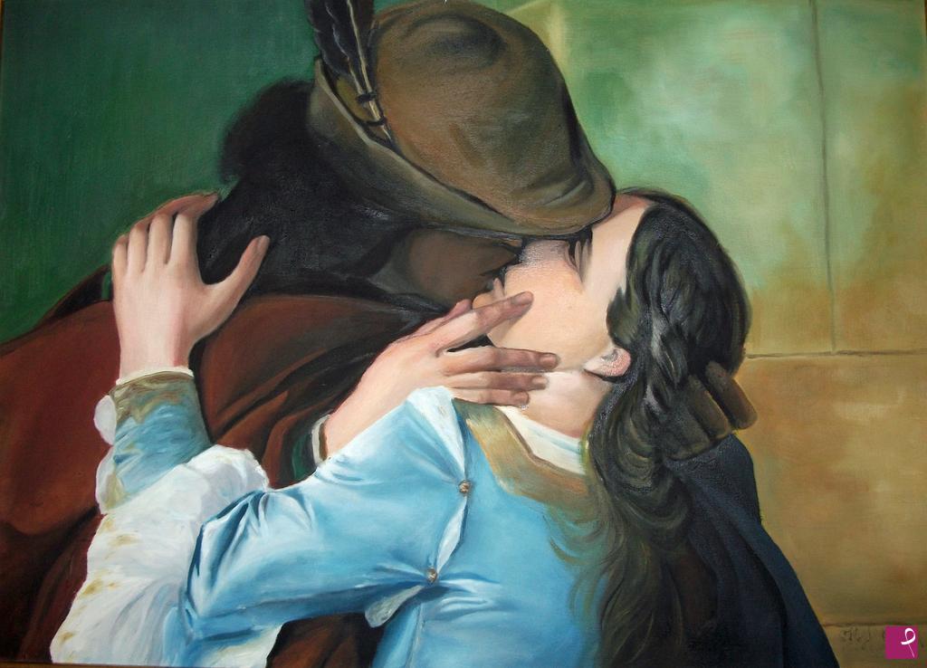 quadri in vendita online - Il bacio 