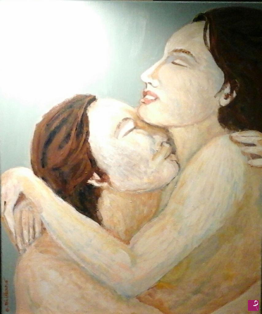 quadri in vendita online - Il bacio