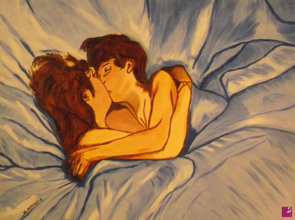 quadri in vendita online - Il Bacio