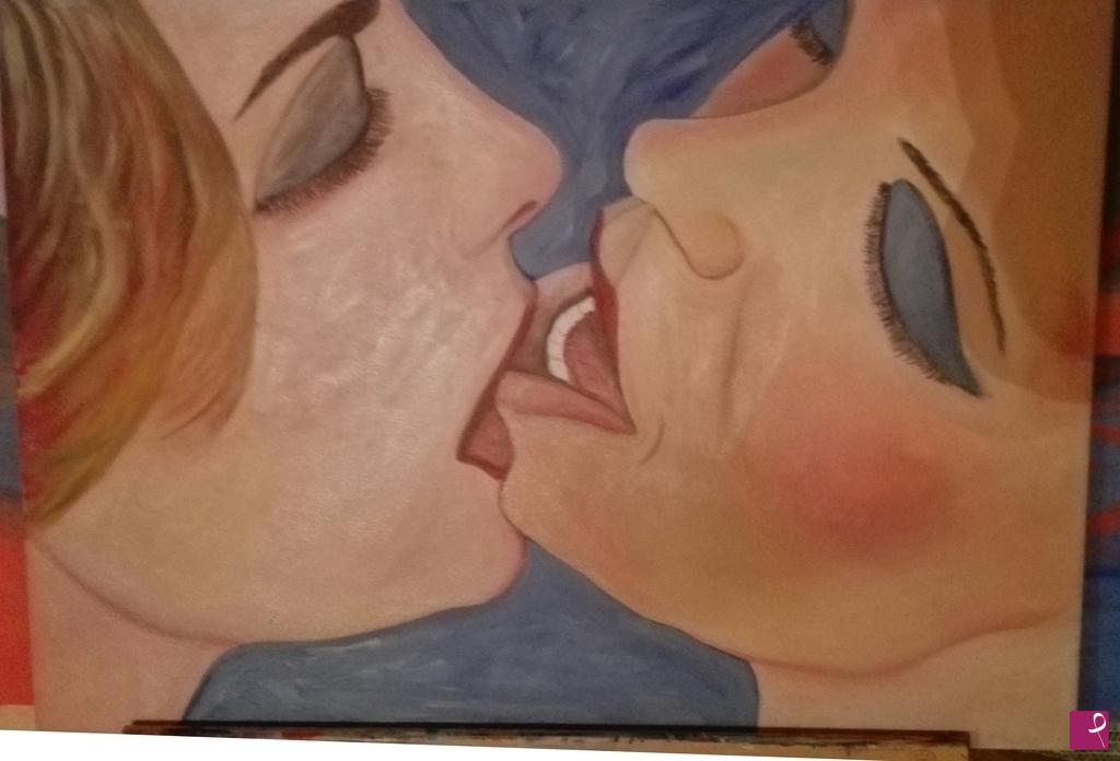 quadri in vendita online - Il Bacio