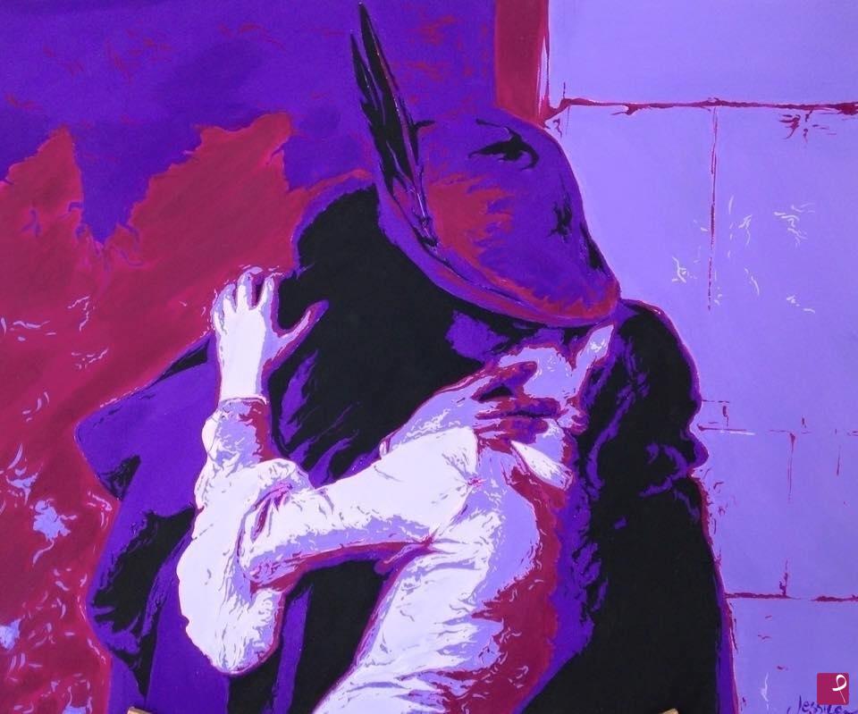 quadri in vendita online - il bacio di hayez pop