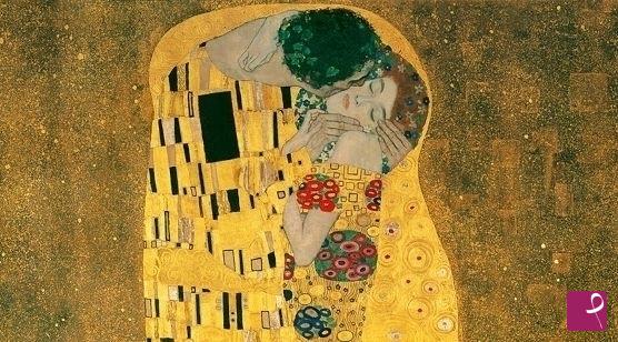quadri in vendita online - IL BACIO ( PARTICOLARE )