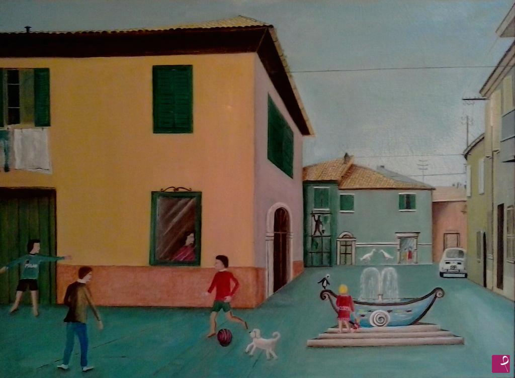 quadri in vendita online - Il borgo