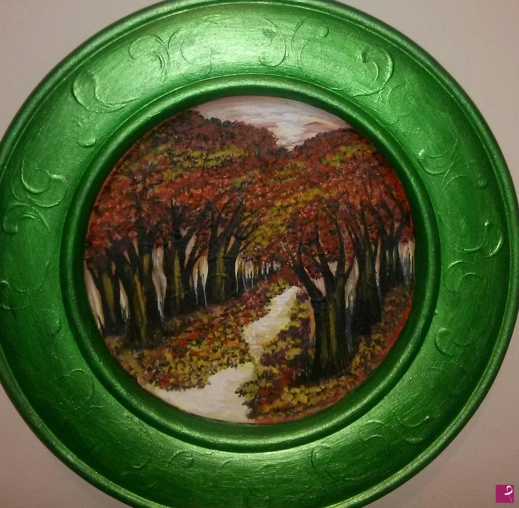 quadri in vendita online - IL BOSCO IN AUTUNNO