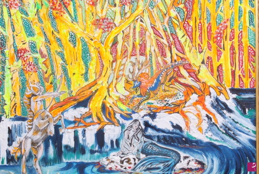 quadri in vendita online - Il bosco incantato